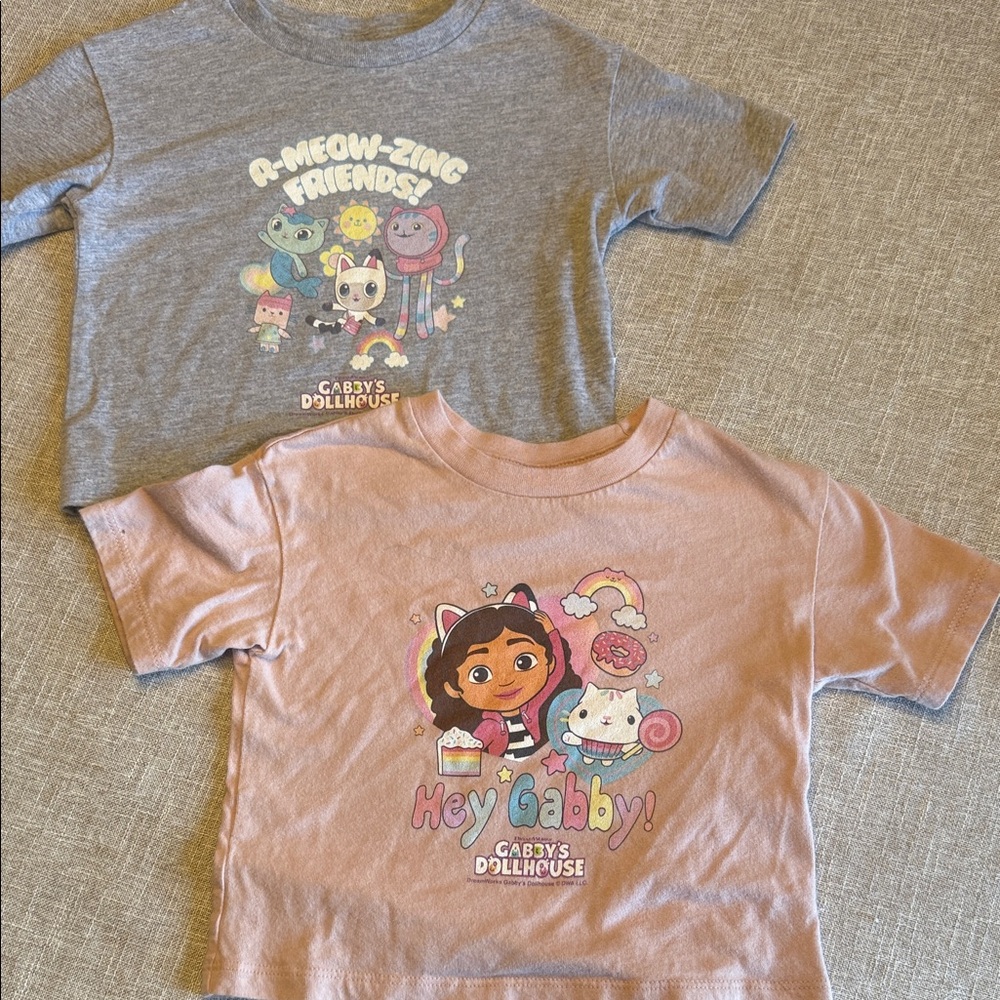 Gabby Dollhouse Gap tees 2T